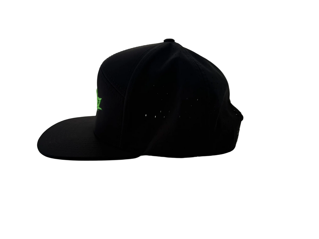 Embroidered Performance Structured Snapback Hat